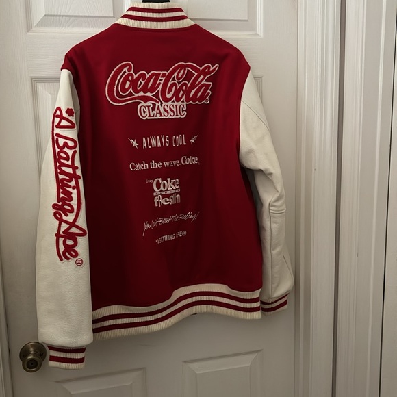 BAPE X Coca- Cola Varsity Jacket - Picture 2 of 13